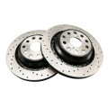 China High carbon alloy e-coated ceramic brake disc